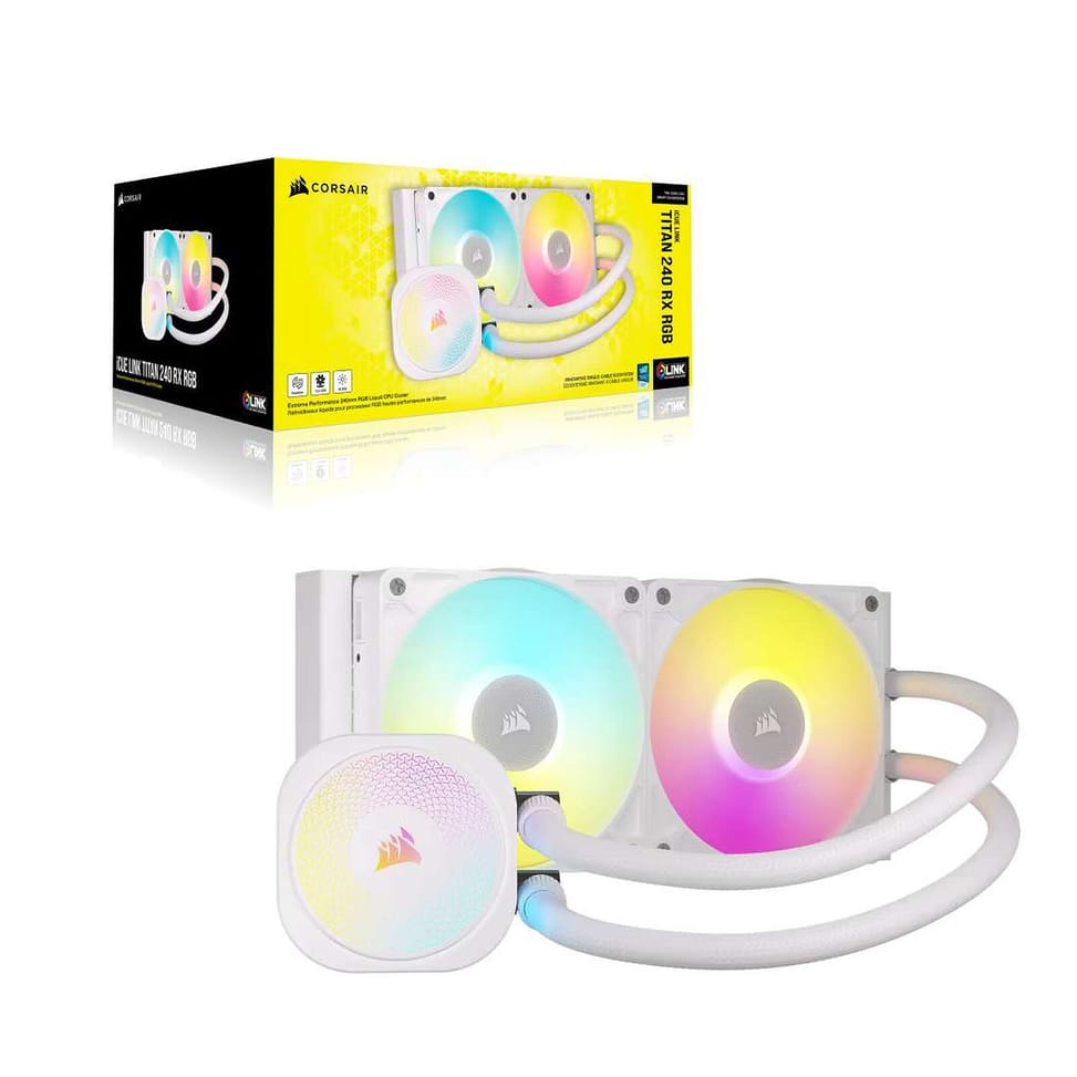 Corsair Titan 240 RX RGB (Blanc) — image 2