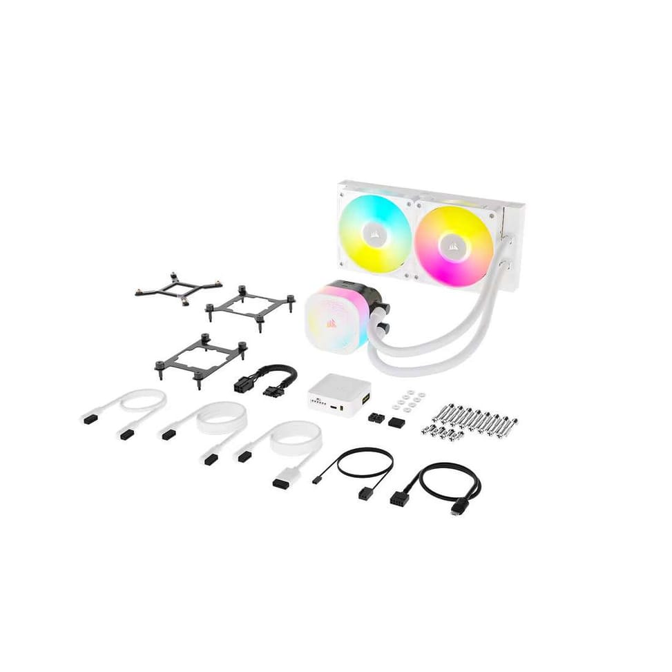 Corsair Titan 240 RX RGB (Blanc) — image 5