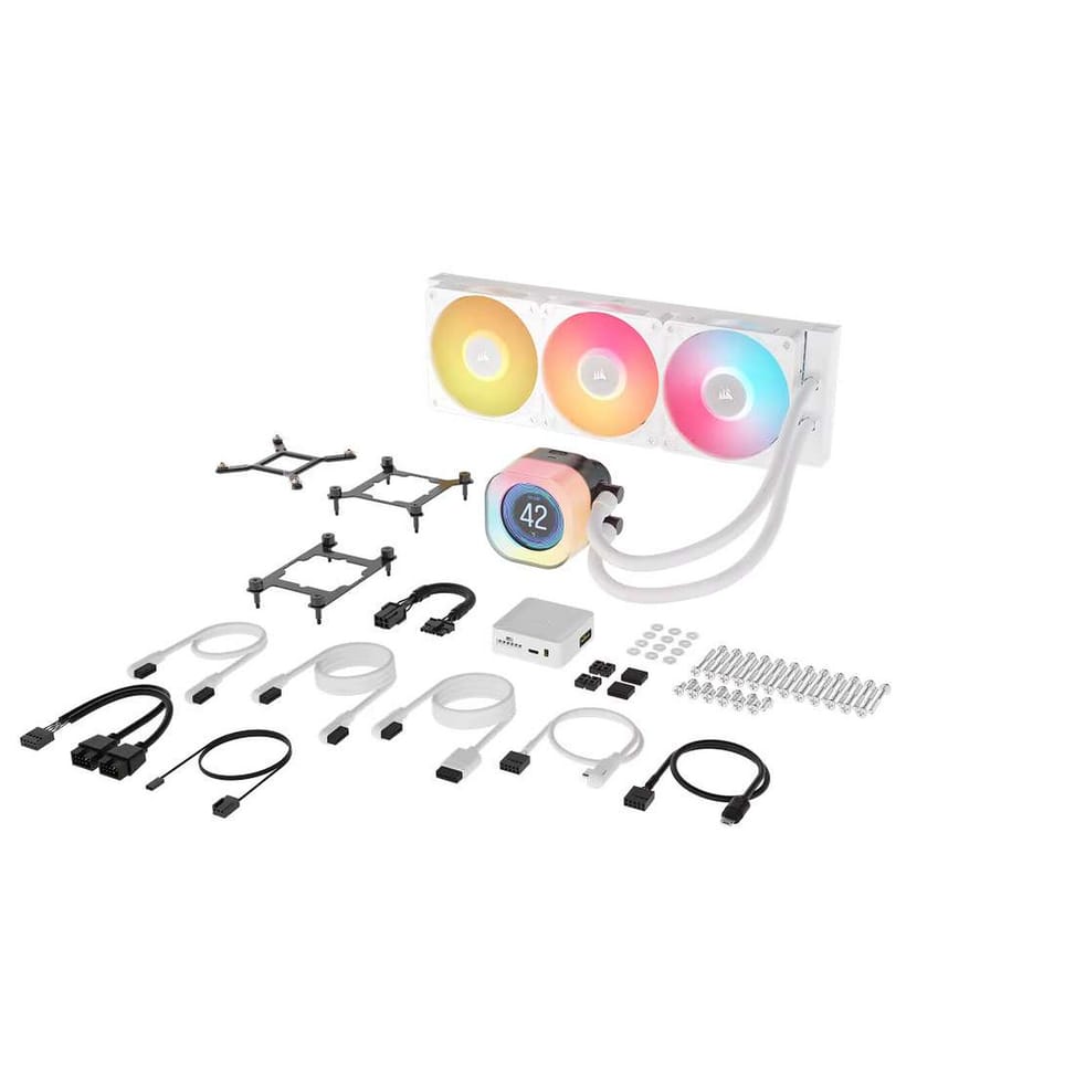 Corsair Titan 360 RX LCD RGB (Blanc) — image 5