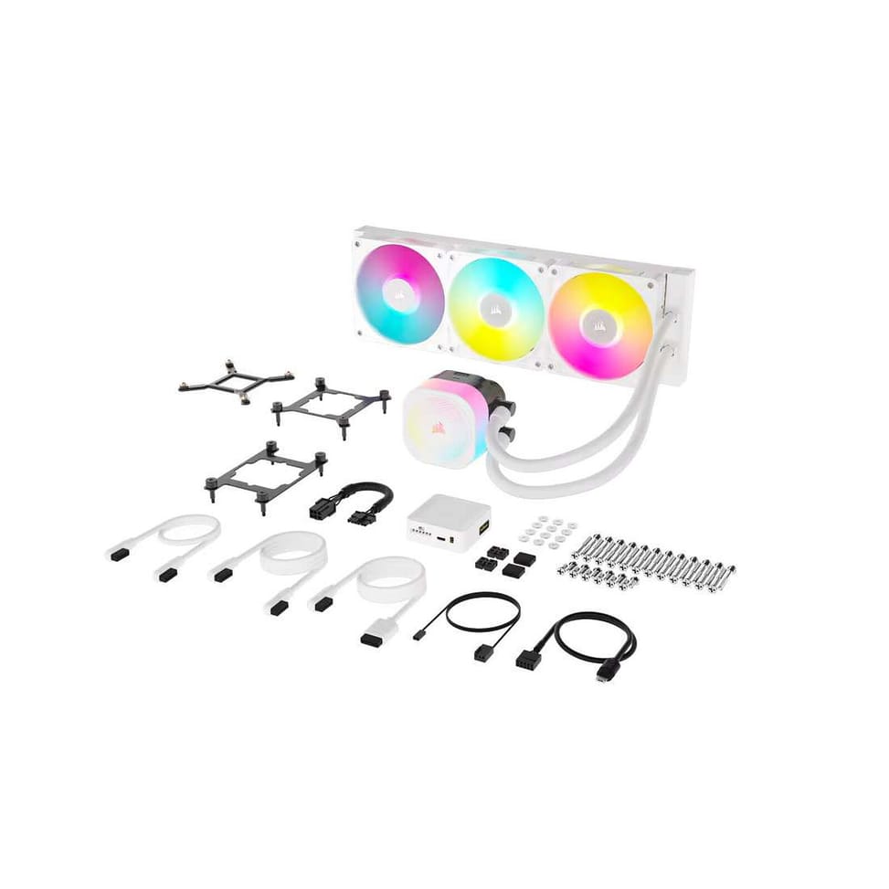 Corsair Titan 360 RX RGB (Blanc) — image 5