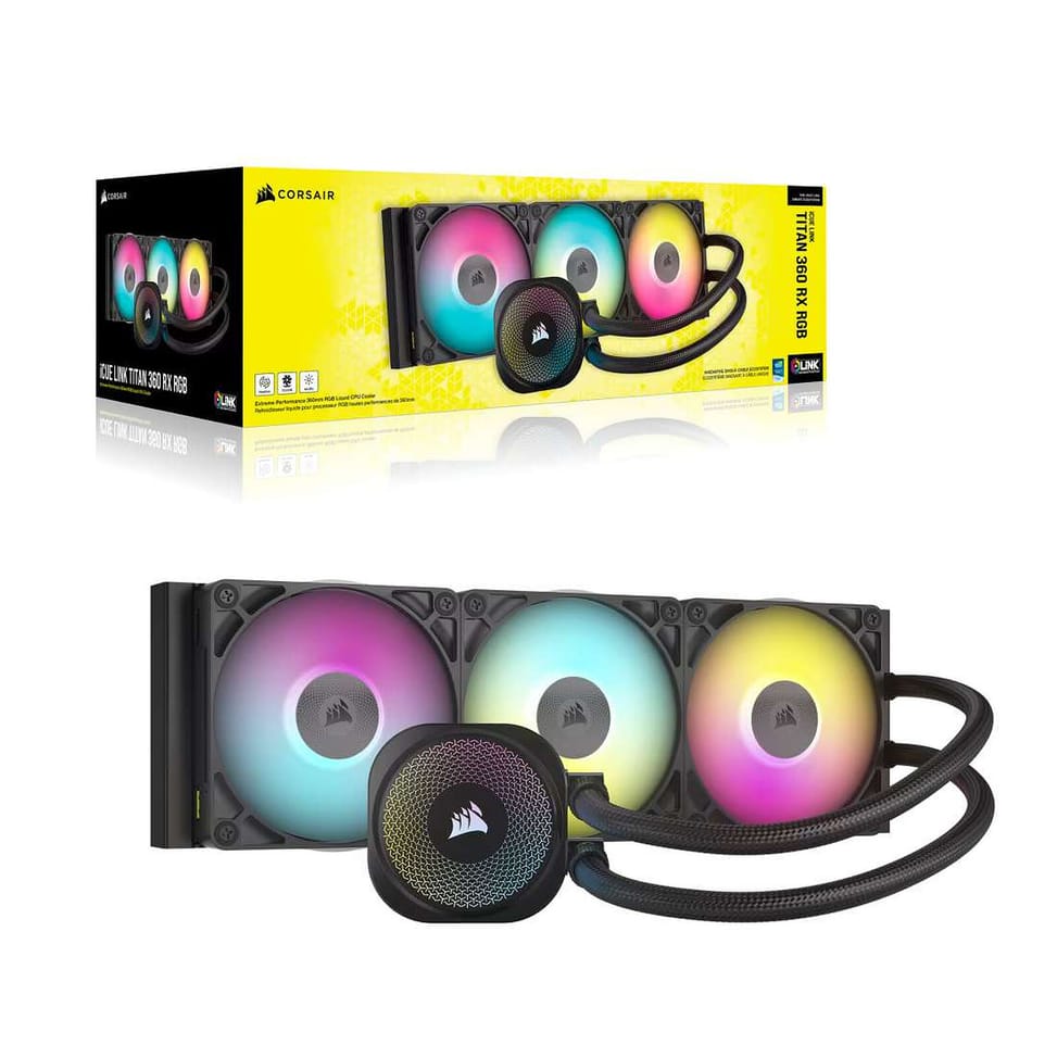 Corsair Titan 360 RX RGB (Noir) — image 5