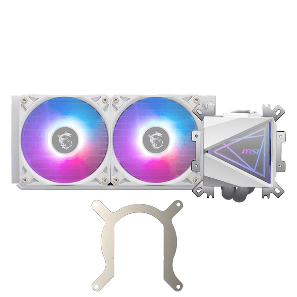 MSI MAG CORELIQUID I240 - Blanc + Offset Kit LGA1851 — image 1