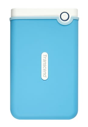 Disque dur USB 3.0 externe Anti-choc portable 1 TB Transcend StoreJet 25M3 - Bleu ciel 2.5" — image 2