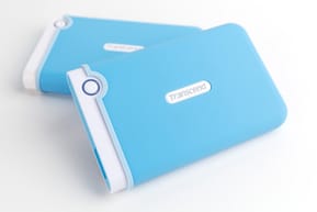 Disque dur USB 3.0 externe Anti-choc portable 1 TB Transcend StoreJet 25M3 - Bleu ciel 2.5" — image 5