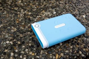 Disque dur USB 3.0 externe Anti-choc portable 1 TB Transcend StoreJet 25M3 - Bleu ciel 2.5" — image 6