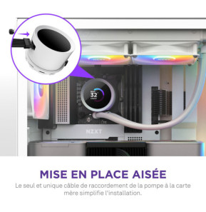 NZXT Kraken 240 RGB Blanc