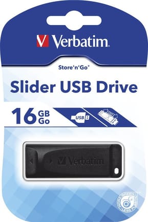 Clé USB Verbatim Slider - 16 GB