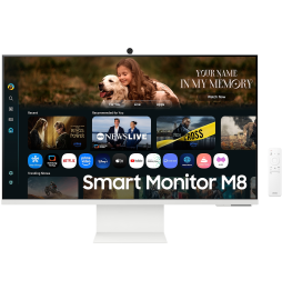 Écran Smart AI 32" Samsung M8 M80F UHD 4K avec camera (LS32FM801UUXEN)