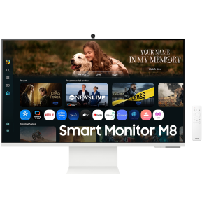 Écran Smart AI 32" Samsung M8 M80F UHD 4K avec camera (LS32FM801UUXEN)