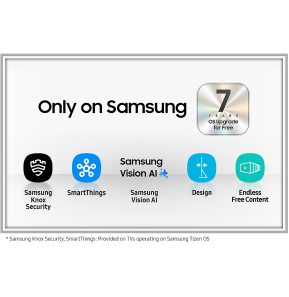 Téléviseur Samsung Vision AI Smart 75" QLED Q7F UHD 4K serie 7 + Récepteur intégré (QA75Q7FAAUXMV)
