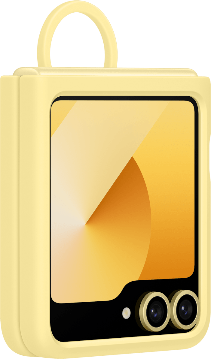 Étui Samsung en silicone pour Galaxy Z Flip6 (EF-PF741TYEGWW) — image 2