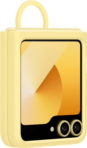 Étui Samsung en silicone pour Galaxy Z Flip6 (EF-PF741TYEGWW) — image 2