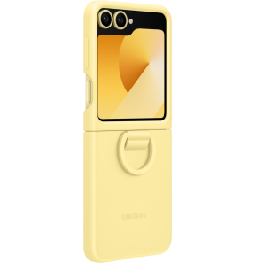 Étui Samsung en silicone pour Galaxy Z Flip6 (EF-PF741TYEGWW)