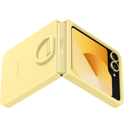 Étui Samsung en silicone pour Galaxy Z Flip6 (EF-PF741TYEGWW)