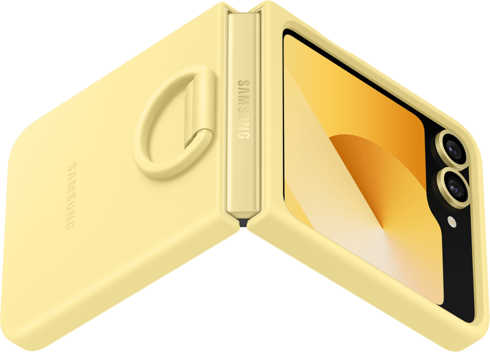 Étui Samsung en silicone pour Galaxy Z Flip6 (EF-PF741TYEGWW) — image 4