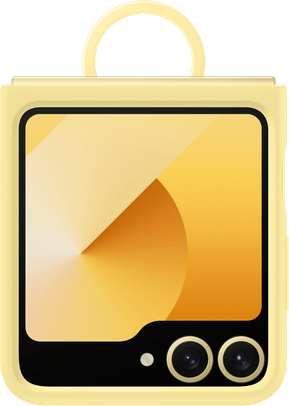 Étui Samsung en silicone pour Galaxy Z Flip6 (EF-PF741TYEGWW)