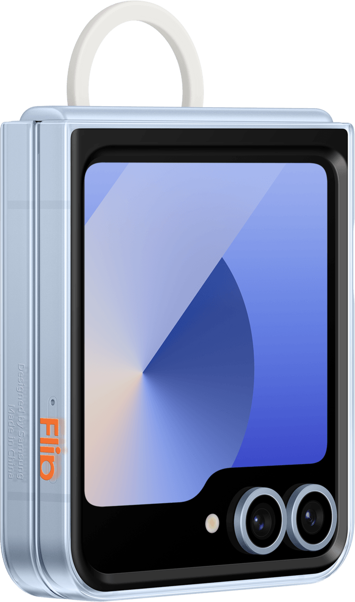 Étui Samsung transparent pour Galaxy Z Flip6 (EF-QF741CTEGWW) — image 2