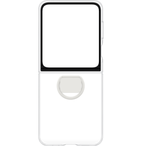 Étui Samsung transparent pour Galaxy Z Flip6 (EF-QF741CTEGWW)