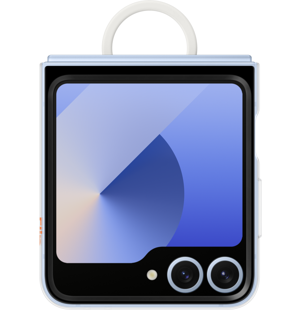 Étui Samsung transparent pour Galaxy Z Flip6 (EF-QF741CTEGWW)