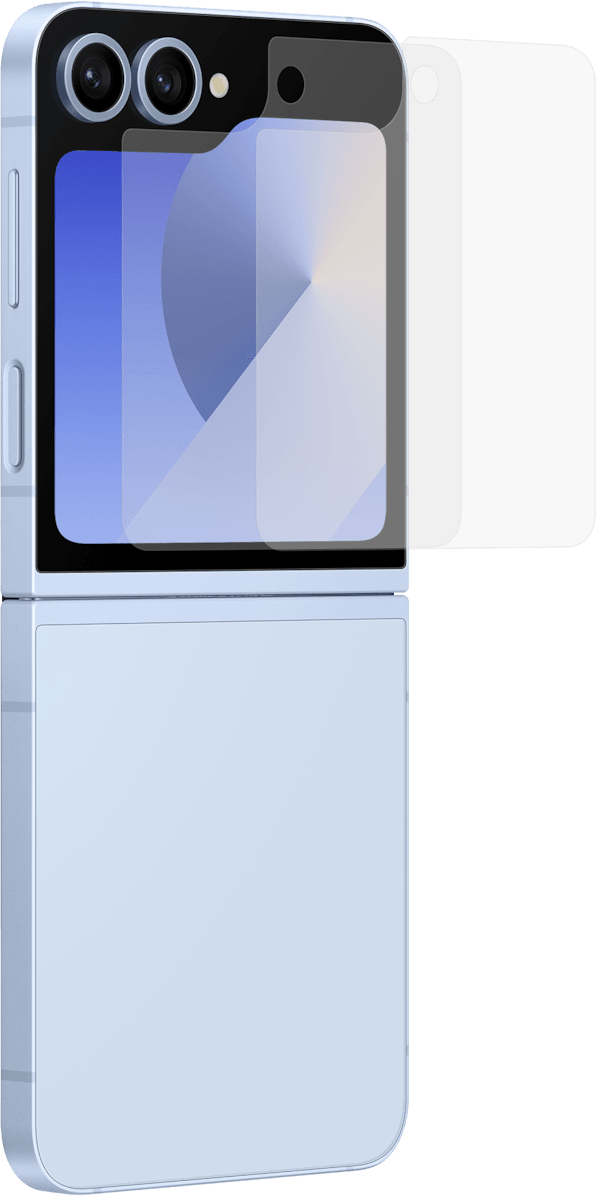 واقي شاشة مضاد للانعكاس شفاف لـ Samsung Galaxy Z Flip6 (EF-UF741CTEGWW) — صورة 1