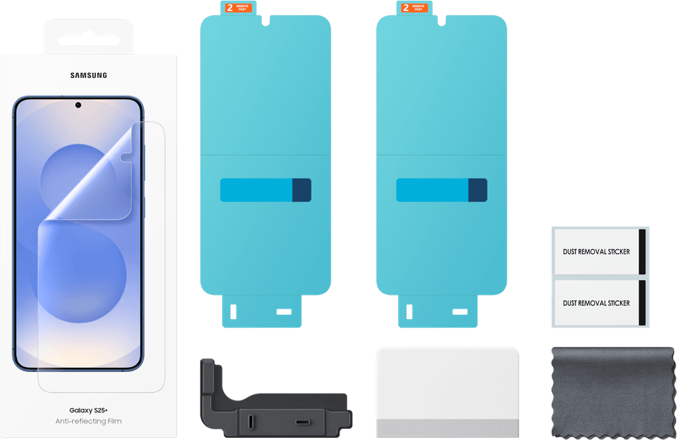 Film de protection transparent anti-reflet pour Samsung Galaxy S25+ (EF-US936CTEGWW) — image 3