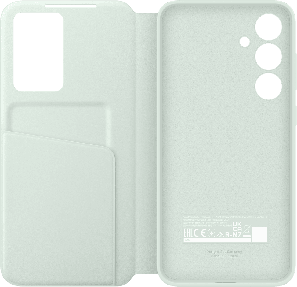 Samsung Smart View Case with Card Holder for Galaxy S24 FE (EF-ZS721CMEGWW) — image 1