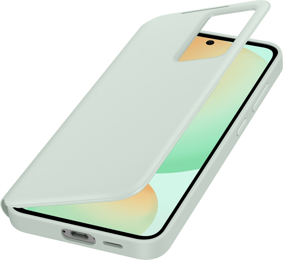 Samsung Smart View Case with Card Holder for Galaxy S24 FE (EF-ZS721CMEGWW) — image 3