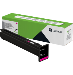 Lexmark CS963, CX961, 962, 963 Programme de retour Cartouche de toner Magenta (77L5HM0)
