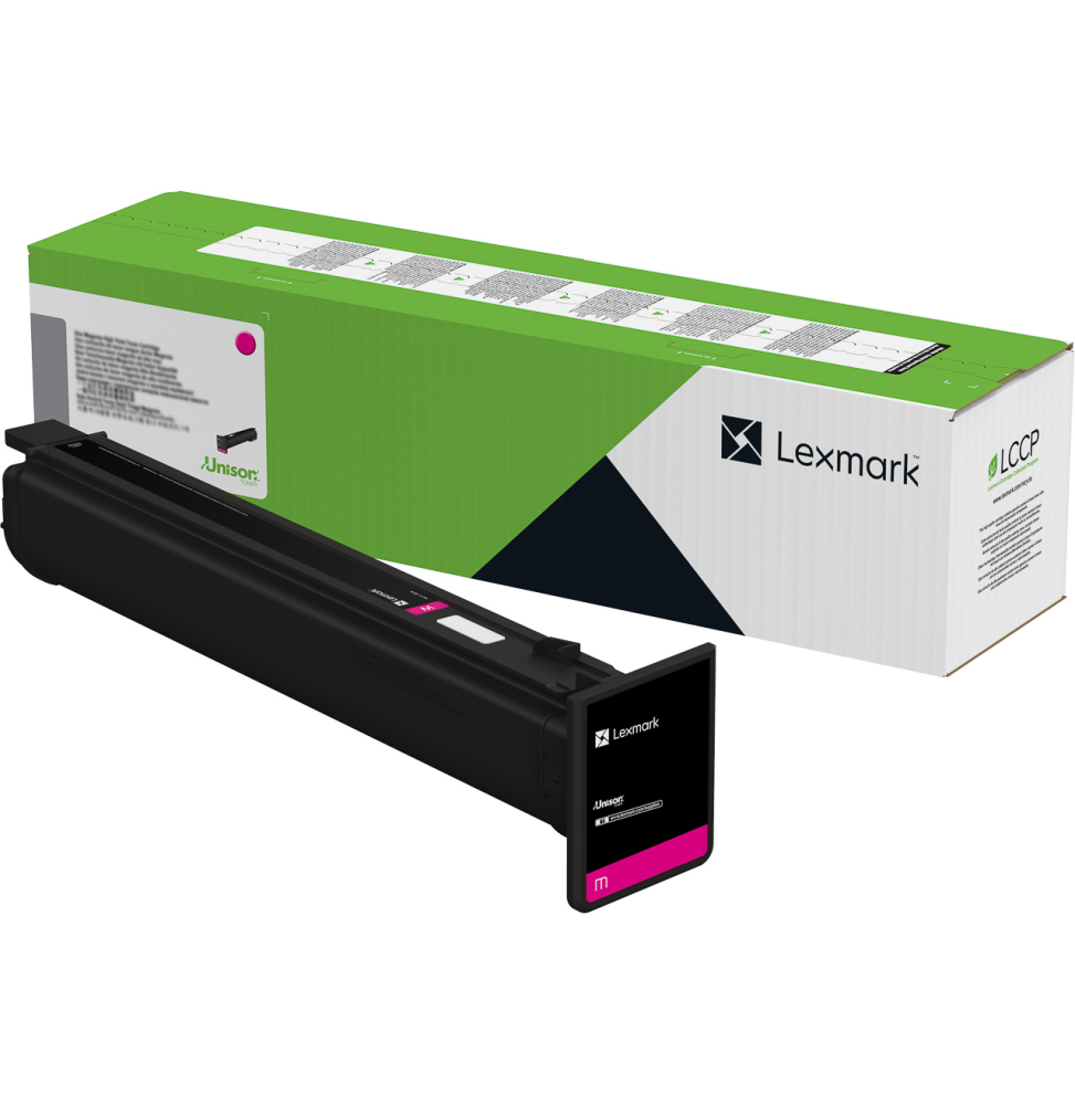 Lexmark CS963, CX961, 962, 963 Programme de retour Cartouche de toner Magenta (77L5HM0)