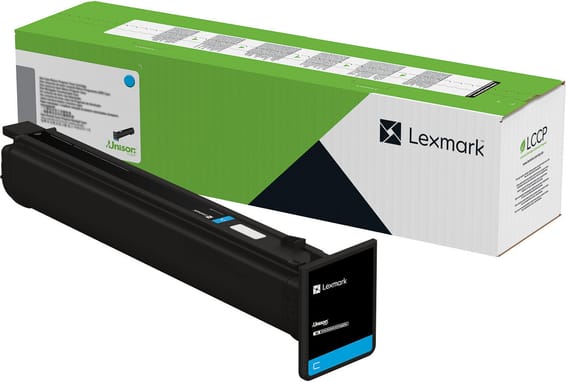 Lexmark CS963, CX961, 962, 963 Programme de retour Cartouche de toner Cyan (77L5HC0)