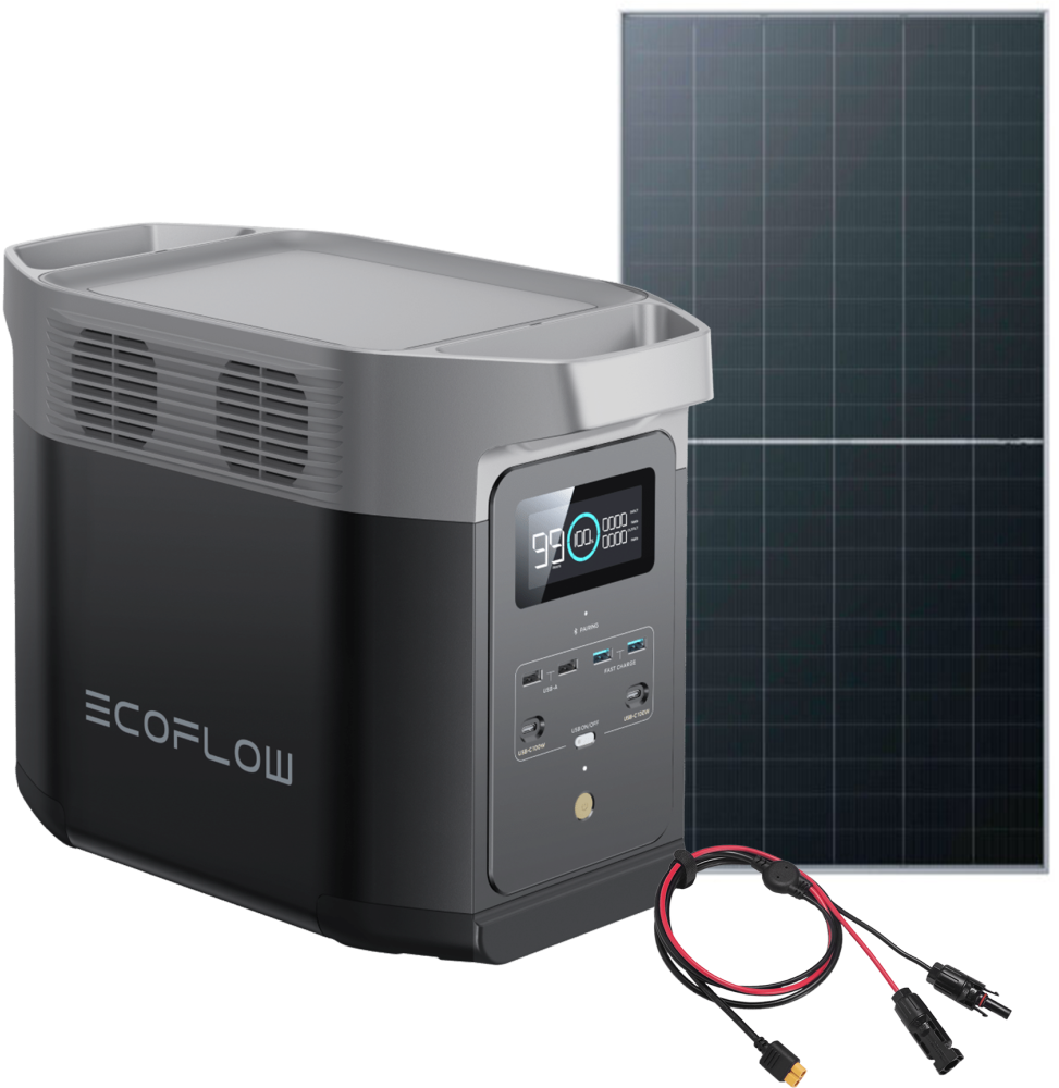 EF EcoFlow Delta 3 Plus Station Électrique 2kWh avec Batterie