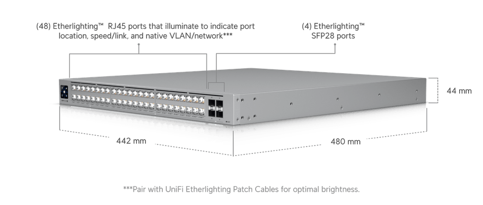 Ubiquiti Pro XG 48 PoE – Switch PoE administrable (USW-Pro-XG-48-PoE-EU) — image 12