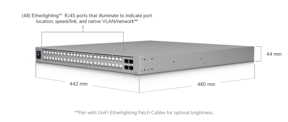 Ubiquiti Switch Pro XG 48 – Switch Layer 3 48 ports (USW-Pro-XG-48-EU) — image 12