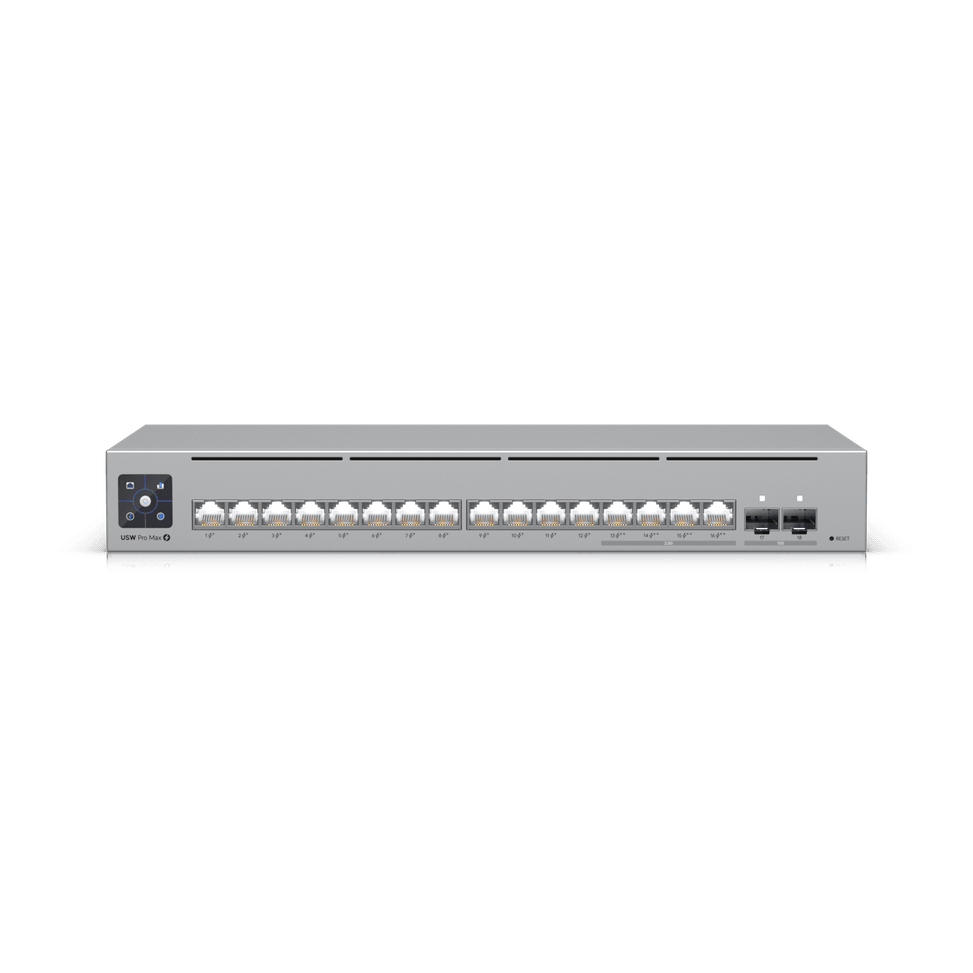Ubiquiti Pro Max 16 PoE – Managed PoE Switch (USW-Pro-Max-16-PoE-EU) — image 2