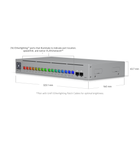 Ubiquiti Pro Max 16 PoE – Switch POE administrable (USW-Pro-Max-16-PoE-EU)