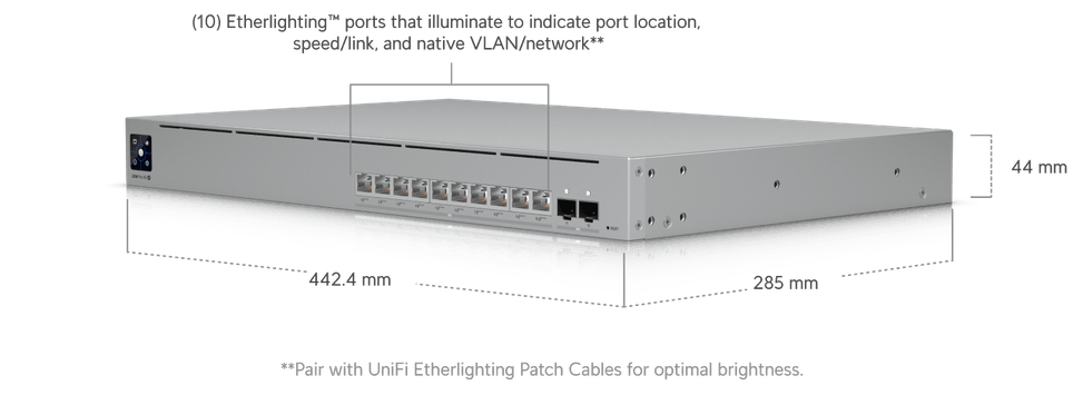 Ubiquiti Switch Pro XG 10 PoE – Switch PoE administrable USW-Pro-XG-10-PoE — image 10