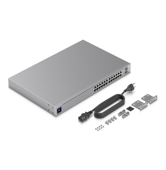 جهاز Switch PoE مُدار Ubiquiti Pro 24 PoE – USW-Pro-24-POE