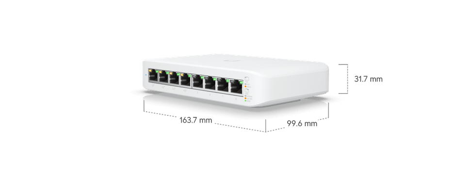 Ubiquiti Switch Lite 8 PoE – Switch PoE 8 ports USW-Lite-8-POE — image 9
