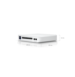 Ubiquiti Switch Enterprise 8 PoE – Switch PoE haute performance USW-Enterprise-8-PoE
