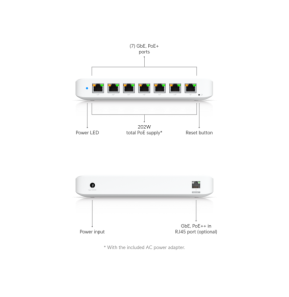 Ubiquiti Switch Ultra 210W – Switch PoE compact 8 ports USW-Ultra-210W