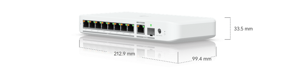 Ubiquiti Flex 2.5G PoE – Switch PoE compact USW-Flex-2.5G-8-PoE — image 10