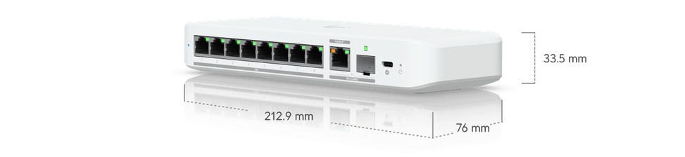 Ubiquiti Switch Flex 2.5G – Switch 8 ports 2.5 GbE USW-Flex-2.5G-8 — image 9