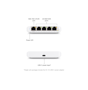 Ubiquiti Switch Flex Mini – Switch compact 5 ports USW-Flex-Mini