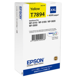 Cartouche d'encre EPSON Ultra Jaune XXL (4000 pages)