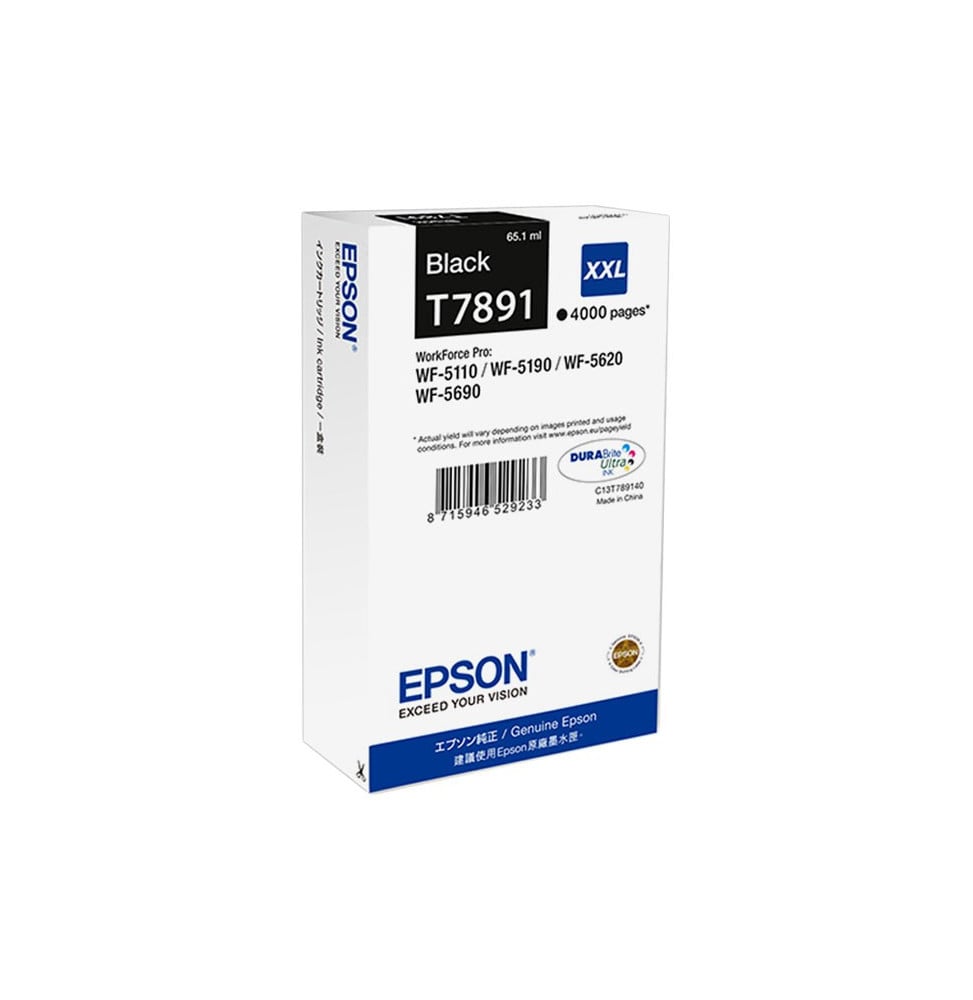 Cartouche d'encre EPSON Ultra Cyan XXL (4000 pages) Cartouche d'encre EPSON Ultra Cyan XXL (4000 pages)