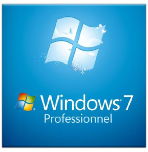 Microsoft Windows 7 Professionnel SP1 64 bits (Anglais) - Licence OEM (DVD)