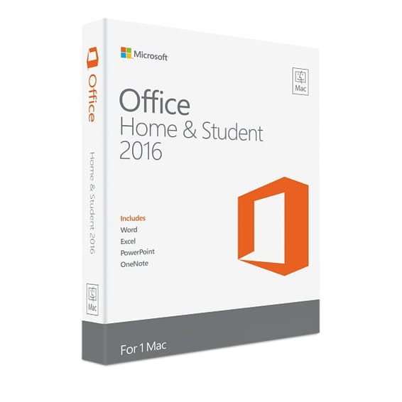 Microsoft Office Home and Student 2016 pour Mac - Français (Code d'activation)