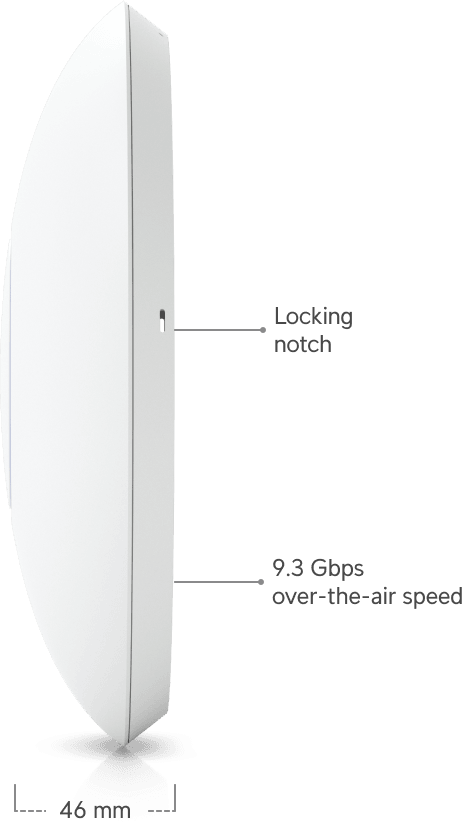 نقطة وصول WiFi 7 Ubiquiti U7 Pro – U7-Pro — صورة 12