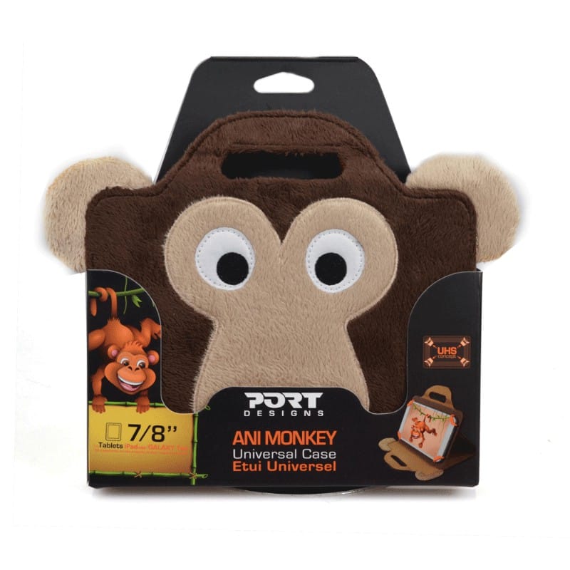 Etui de protection ANI MONKEY pour tablette 7/8'' - Port Designs