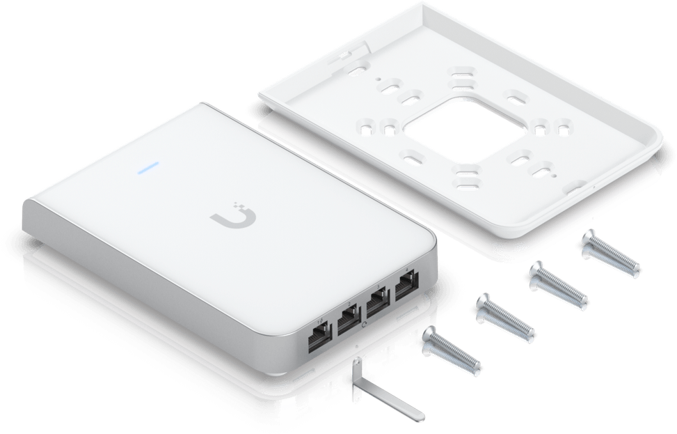 Ubiquiti U6 In-Wall – Point d'accès WiFi 6 mural U6-IW — image 1